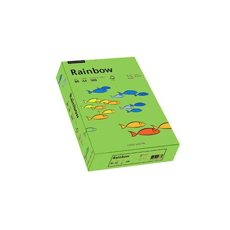 Papier RAINBOW 160g przygaszona zieleń -75