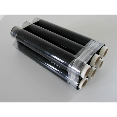 Folia stretch czarna 9 sztuk 1,5 kg