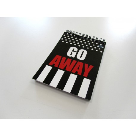 Kołonotes A6/100k. INTERDRUK "GO AWAY"
