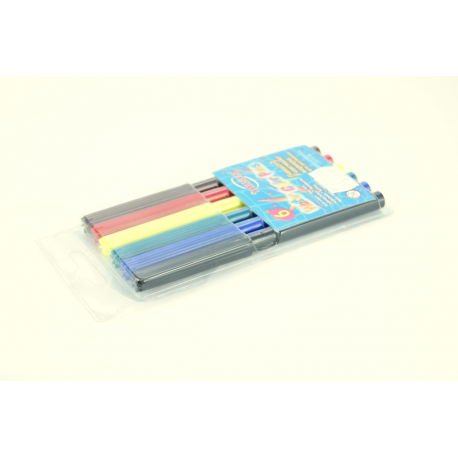 Flamastry TITANUM zestaw 6 kolorów