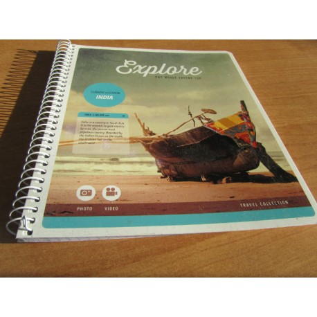 Kołozeszyt B5 96k Skolarik "Explore"