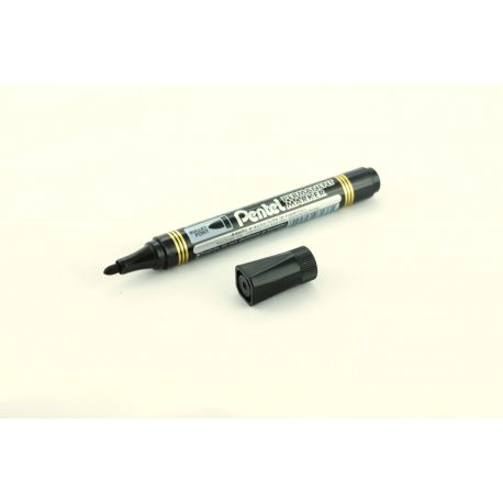 Marker permanentny PENTEL N850 okrągły czarny