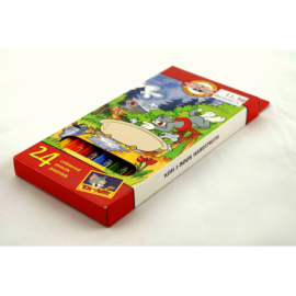 Kredki KOH-I-NOOR Tom&Jerry 24 kolory