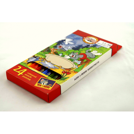 Kredki KOH-I-NOOR Tom&Jerry 24 kolory