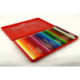 Kredki ołówkowe FABER-CASTELL rycerz 36 kolorów metalowe opakowanie