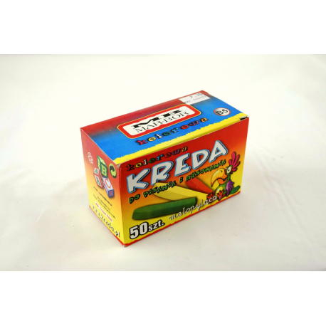 Kreda MAR-BOR różne kolory 50 sztuk