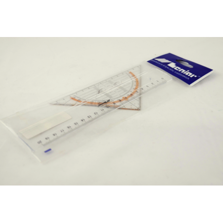 Komplet geometryczny LENIAR 20cm 4 elementy