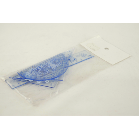 Komplet geometryczny misie TITANUM 4 elementy