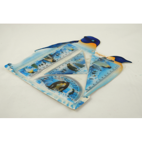 Zestaw geometryczny Pingwiny