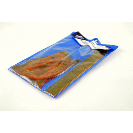 Zestaw geometryczny szkolny SKALA FK-6