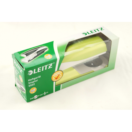 Zszywacz na 30 kartek LEITZ 5502 metalowy zielony