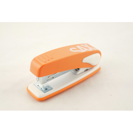 Zszywacz na 25 kartek SAX Design 239 pomarańczowy