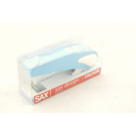 Zszywacz na 25 kartek SAX Design 239 jasnoniebieski