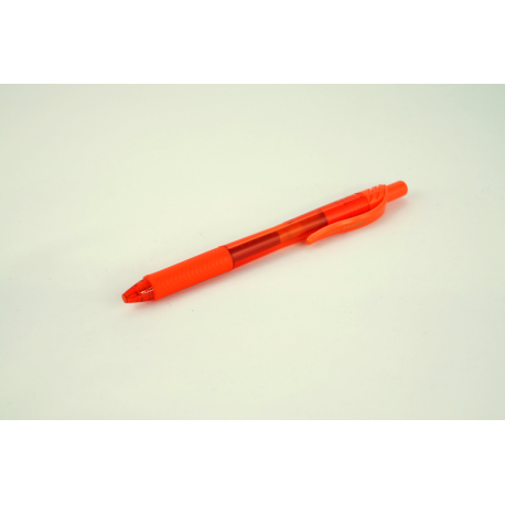 Pióro kulkowe żelowe PENTEL EnerGel 107 pomarańczowe