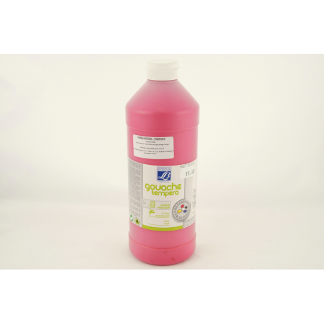 Farby tempera Gralux 1L różowa