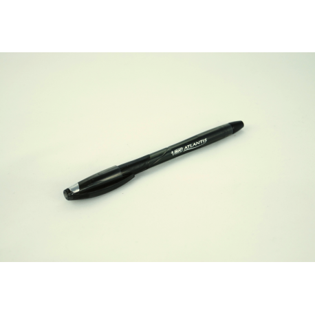 Długopis BIC Atlantis Stick czarny metal