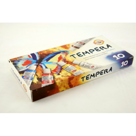 Farby KOH-I-NOOR tempera 10 kolorów