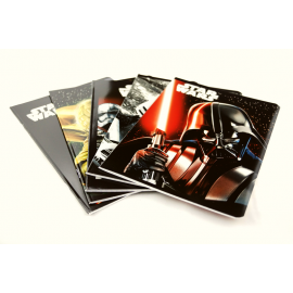 Zeszyt A5 16k kratka VERTE StarWars