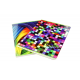 Zeszyt A5 60k linia INTERDRUK Rainbow