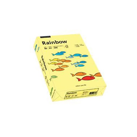 Papier RAINBOW 160g jasny żółty