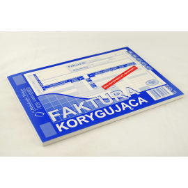 Faktura korygująca A5