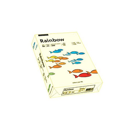 Papier RAINBOW 160g kremowy