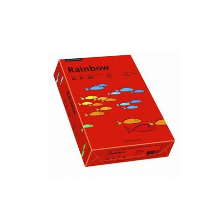 Papier RAINBOW 80g ciemno czerwony