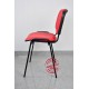 Krzesło konferencyjne ISO skaj czerwone