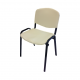 Krzesło konferencyjne ISO plastikowe beżowe