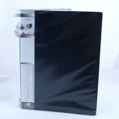 Album ofertowy A4/60 koszulek czarny