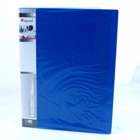 Album ofertowy TITANUM A4/30 koszulek niebieski