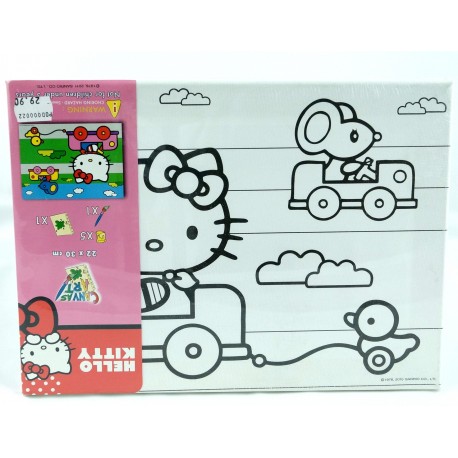PODOBRAZIE z nadrukiem i wyposażeniem Hello Kitty