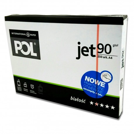 Papier A4 POL-JET 90g ryza