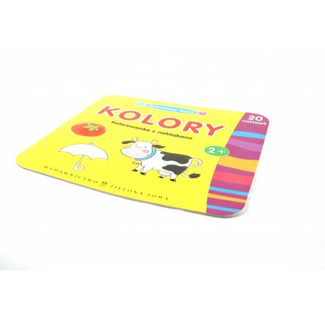 Książeczka ZIELONA SOWA kolory