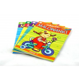 Kolorowanka AKSJOMAT wesołe malowanki
