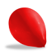 Balony 100szt. czerwone