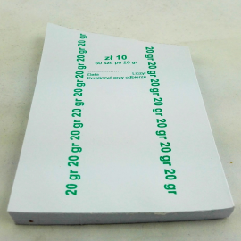 Formatka do bilonu 20gr 100szt.