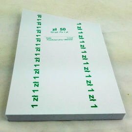 Formatka do bilonu 1zł 100szt.