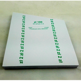 Formatka do bilonu 2zł 100szt.