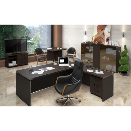 Biurko AJJS-21 ATCT209 + kontener ATMC3D komplet
